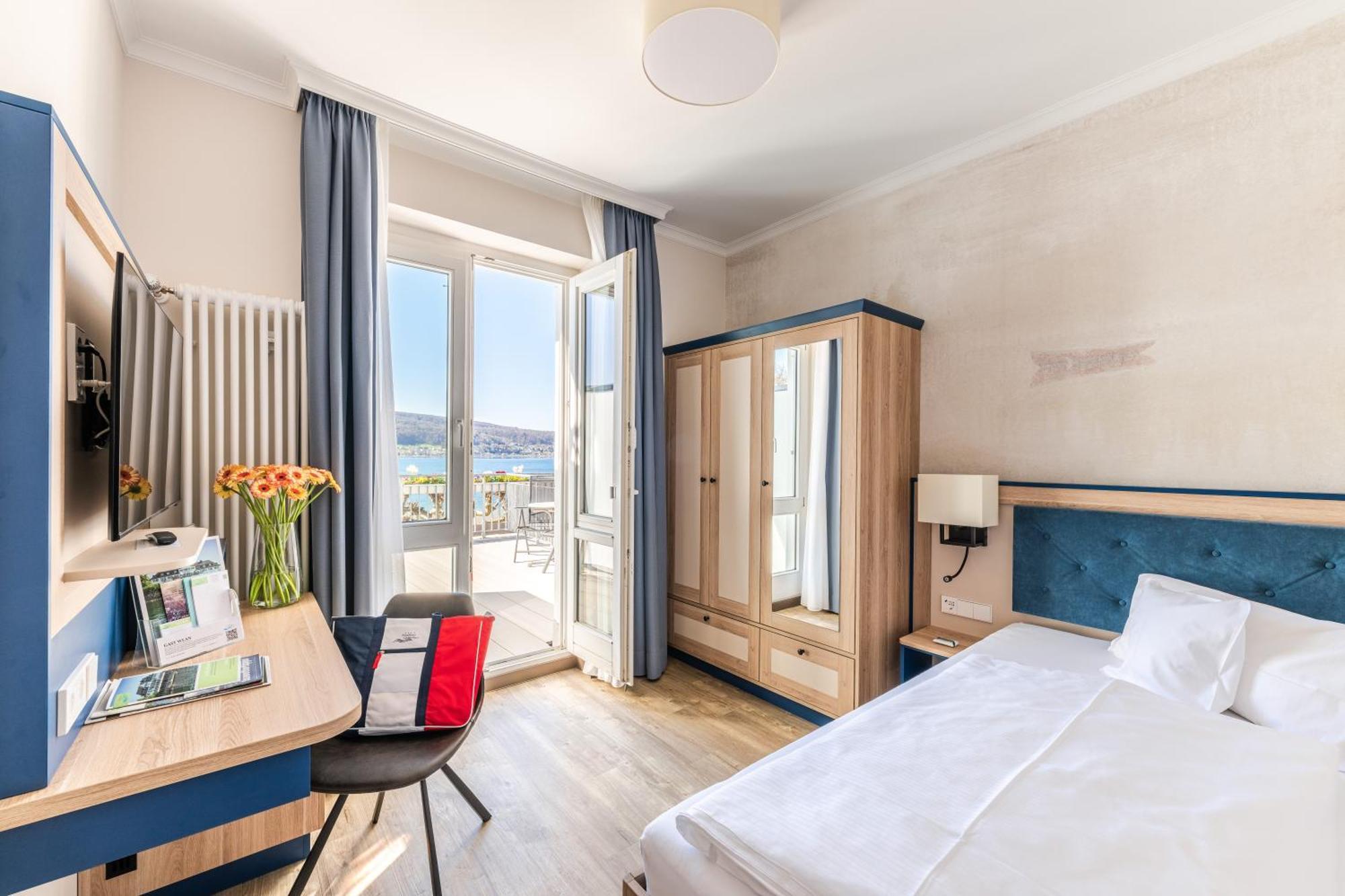Strandhotel Loechnerhaus Đảo Đảo Reichenau Ngoại thất bức ảnh