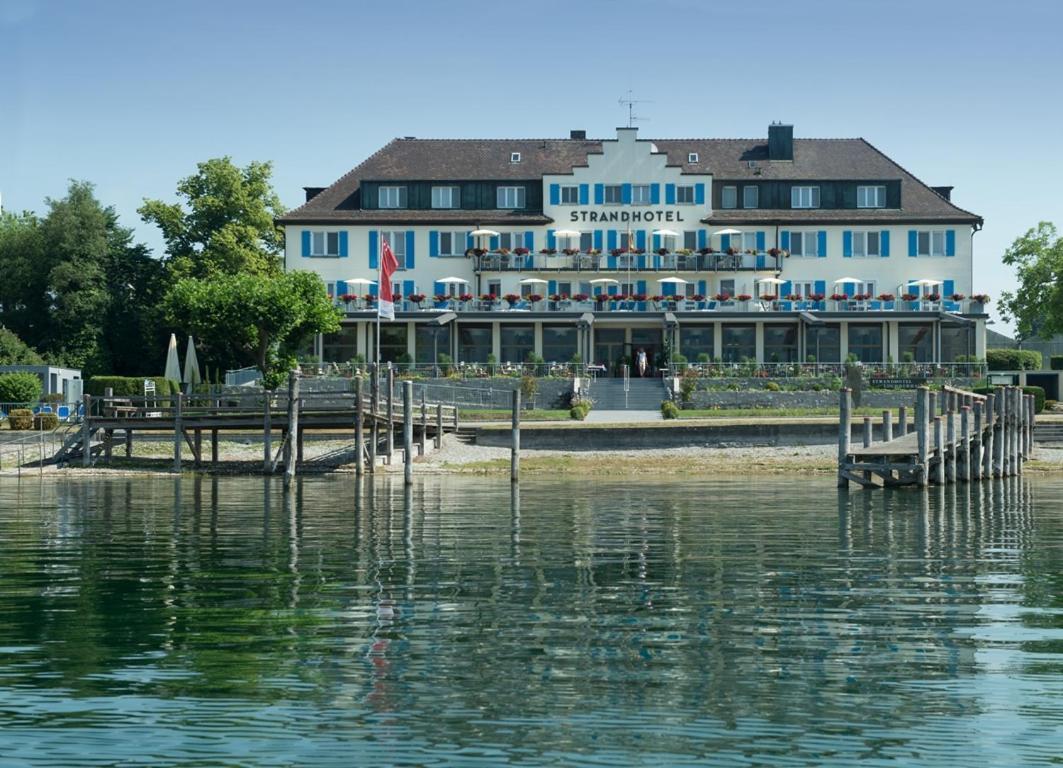 Strandhotel Loechnerhaus Đảo Đảo Reichenau Ngoại thất bức ảnh